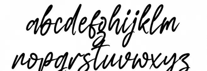 Authentty Wegnotta फ़ॉन्ट लोअरकेस
