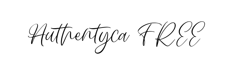 Authentyca FREE  Free Fonts Download