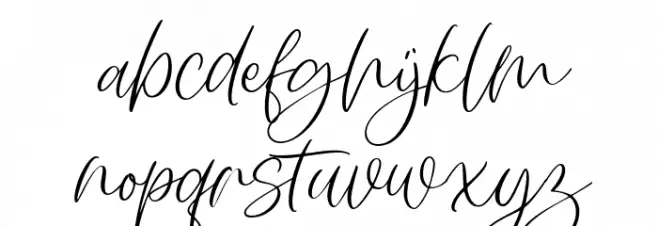 Authentyca FREE फ़ॉन्ट लोअरकेस