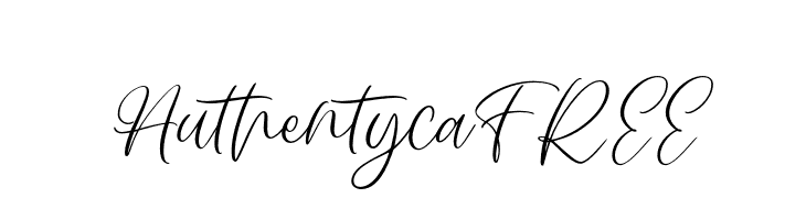 AuthentycaFREE  免费字体下载