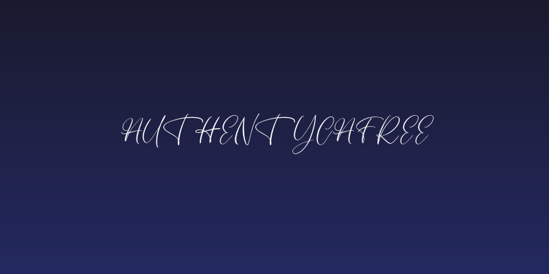 AuthentycaFREE Social Header