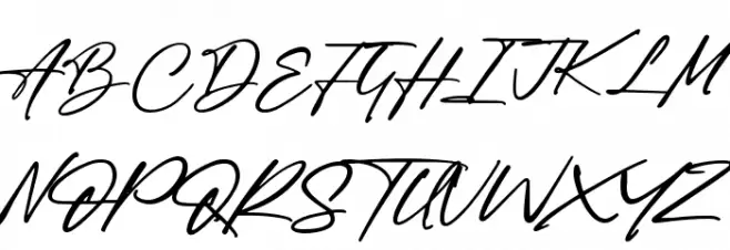 Author Think Schriftart Groß