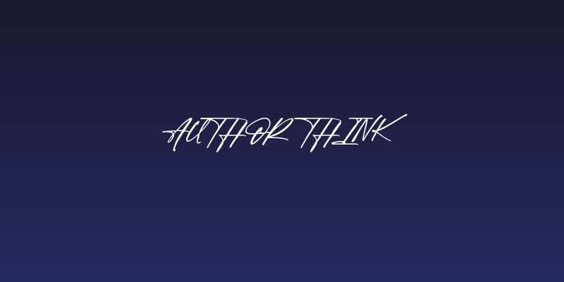 Author Think Social Header