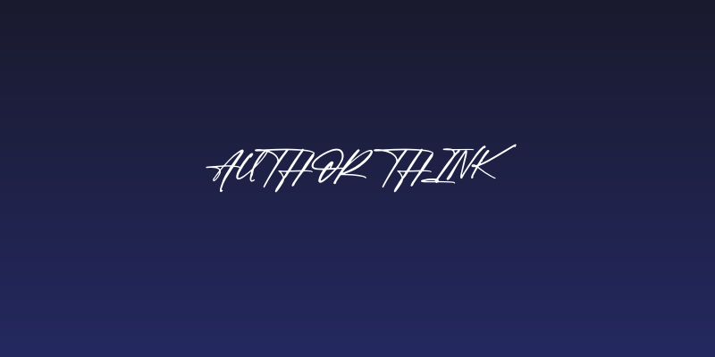 Author Think Social Header