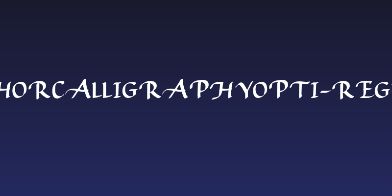 AuthorCalligraphyOpti-Regular Social Header