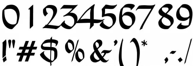 AuthorOpti-Bold Font OTHER CHARS