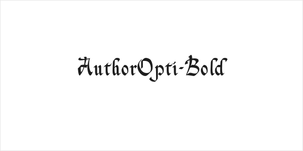 AuthorOpti-Bold Logo