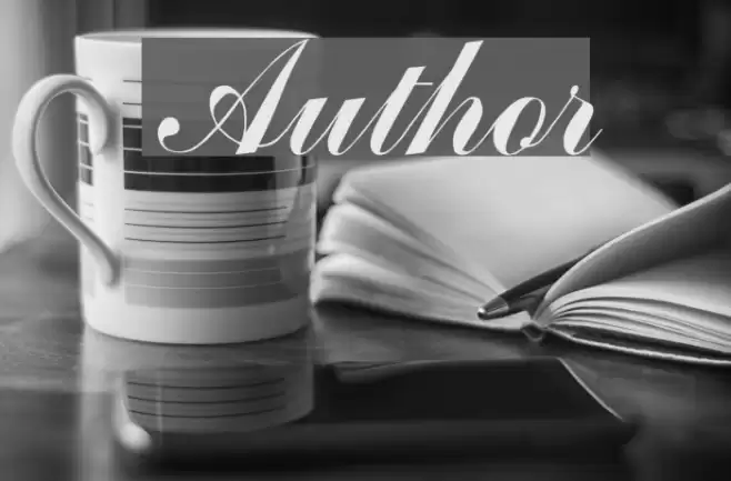 Author Font examples