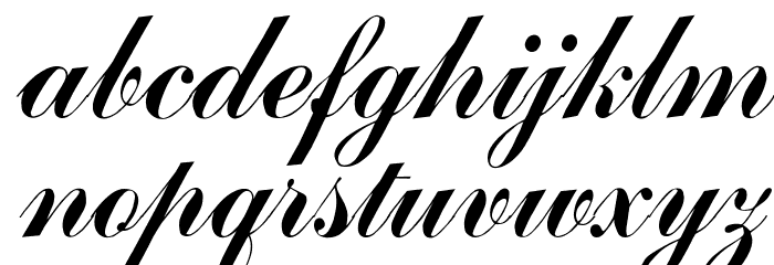 Author Font LOWERCASE