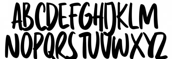 Authority Font UPPERCASE