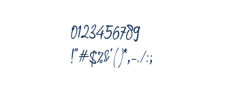 Authorized_Signature Other Characters