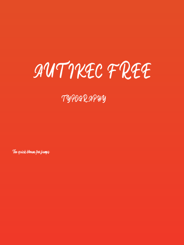 Autikec FREE Poster