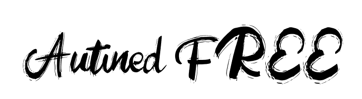 Autined FREE  免费字体下载