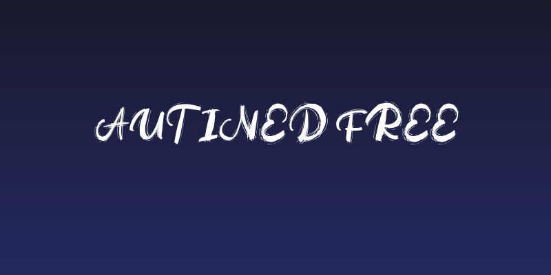 Autined FREE Social Header