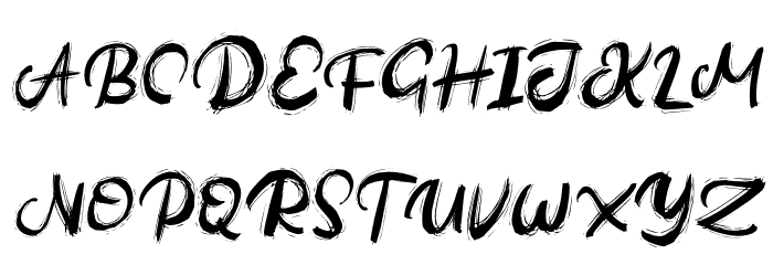 AutinedFREE Schriftart Groß