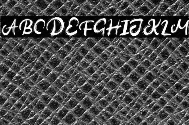 AutinedFREE Font examples