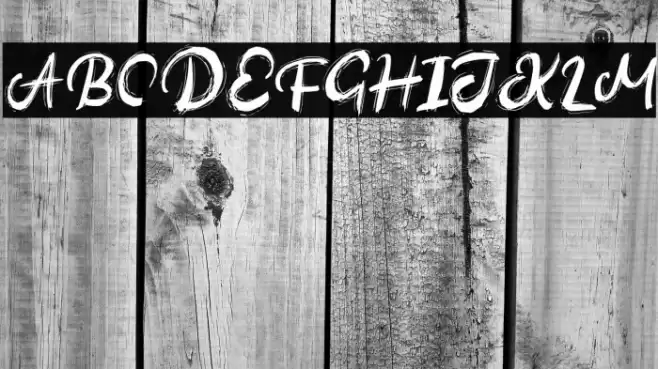 AutinedFREE Font examples