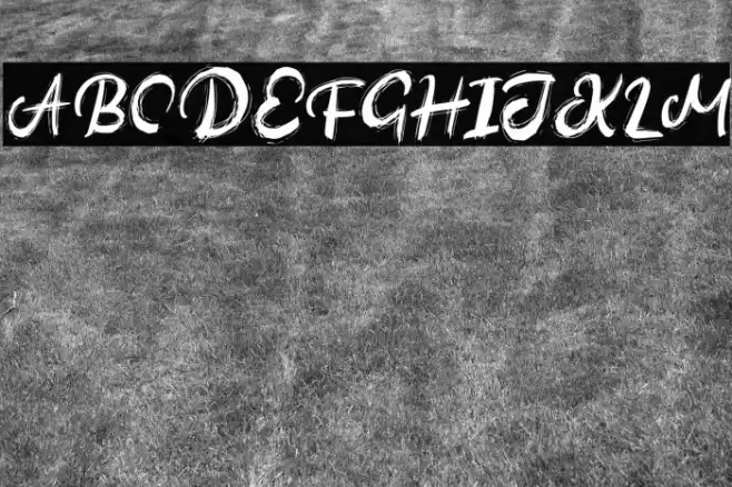 AutinedFREE Font examples