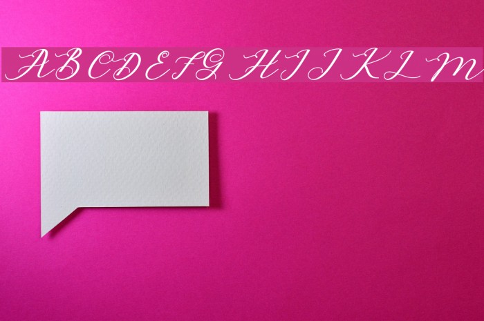 AutinesScript Font examples