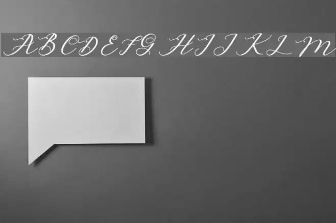 AutinesScript Font examples