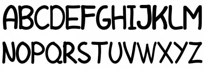 Autisem For Personal Use Reg Schriftart Groß