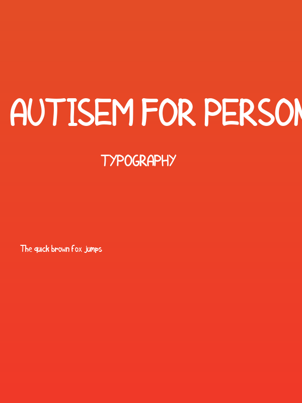 Autisem For Personal Use Reg Poster