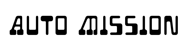 Auto Mission  免费字体下载