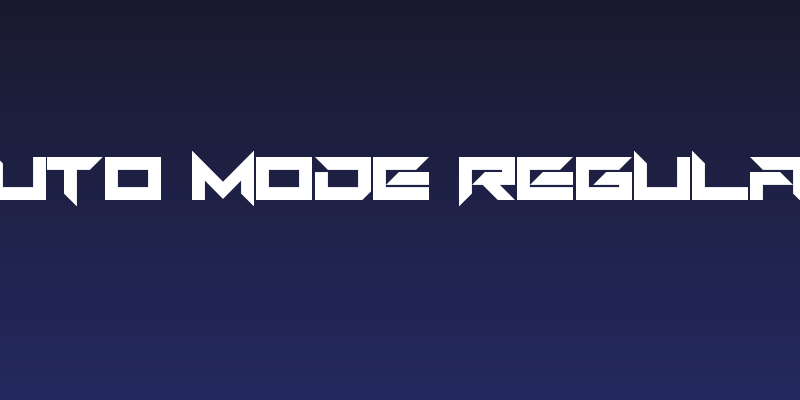 Auto Mode Regular Social Header