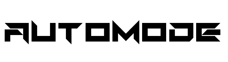 Auto Mode  Free Fonts Download