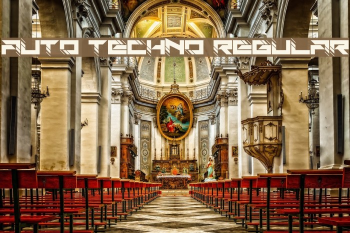 Auto Techno Regular Example 1