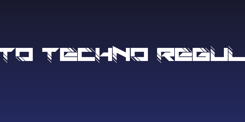 Auto Techno Regular Social Header
