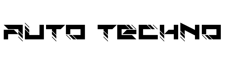 Auto Techno  Free Fonts Download
