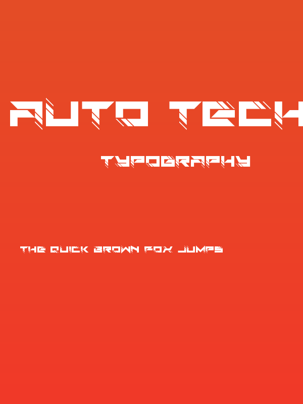 Auto Techno Poster
