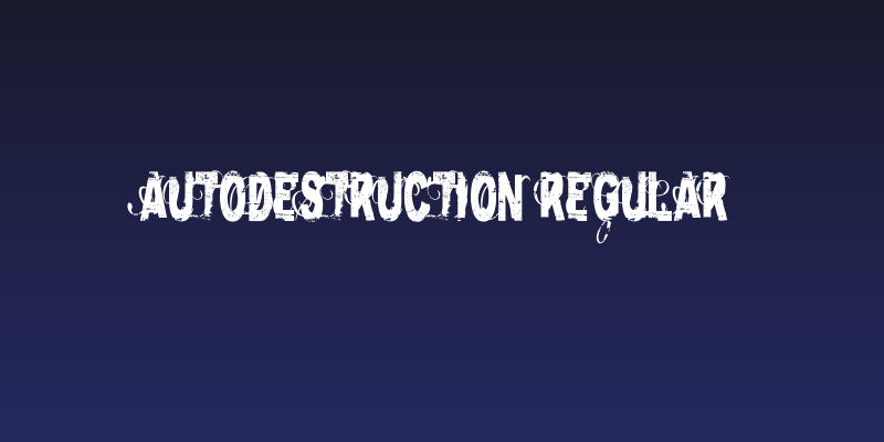 AutoDestruction Regular Social Header