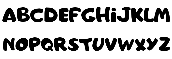 AutoToy font フォント 小文字