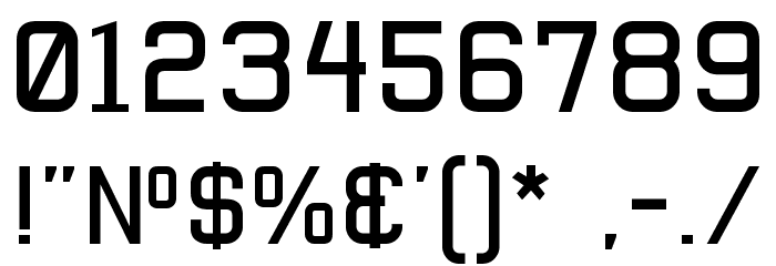 Autobabahn Font OTHER CHARS