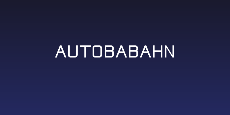 Autobabahn Social Header