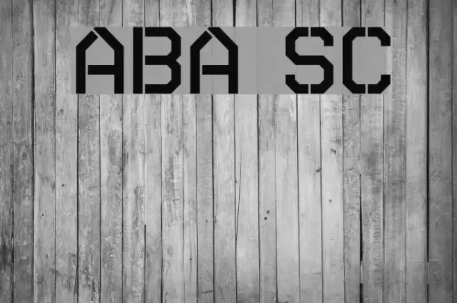 Autobahn Stencil خط examples