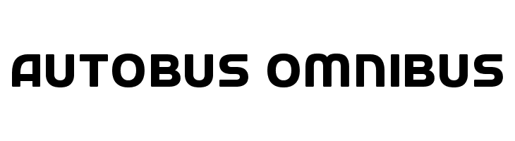 Autobus Omnibus  Free Fonts Download