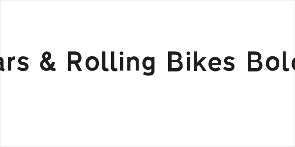 Autocars & Rolling Bikes Bold Italic Logo