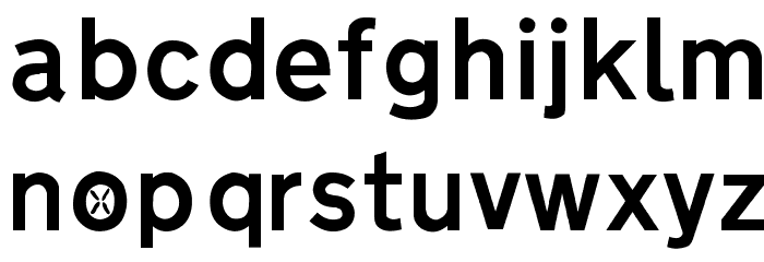 Autocars & Rolling Bikes Bold Font LOWERCASE