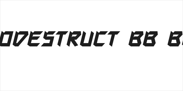 Autodestruct BB Bold Logo