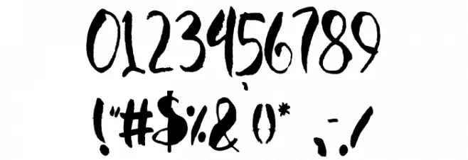 Autodidact Font OTHER CHARS