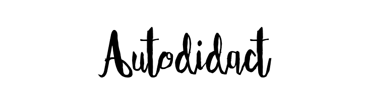 Autodidact  免费字体下载