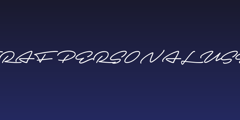 Autograf PERSONAL USE ONLY Social Header