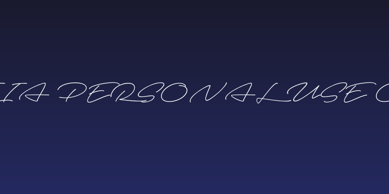 Autografia PERSONAL USE ONLY Thin Social Header