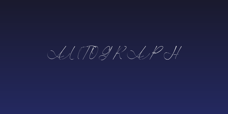 Autograph Social Header