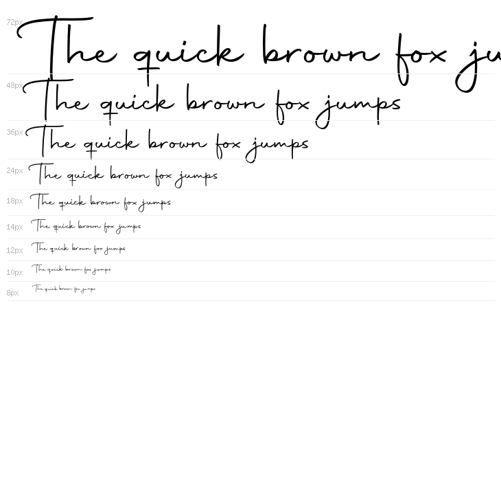 Autography Waterfall