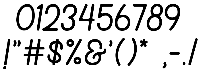 Autoguard Regular Font OTHER CHARS