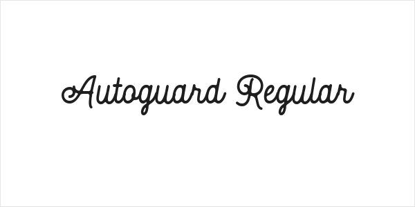 Autoguard Regular Logo